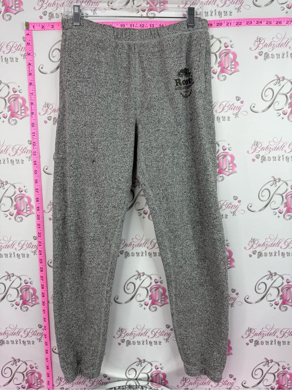 Roots sweatpants pants Gray Marled Track Joggers
